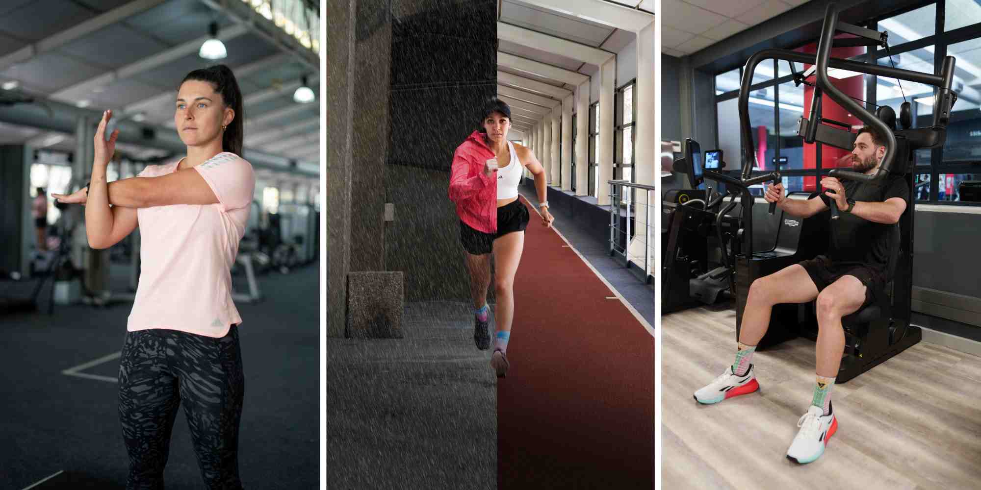 Exercise indoors during winter