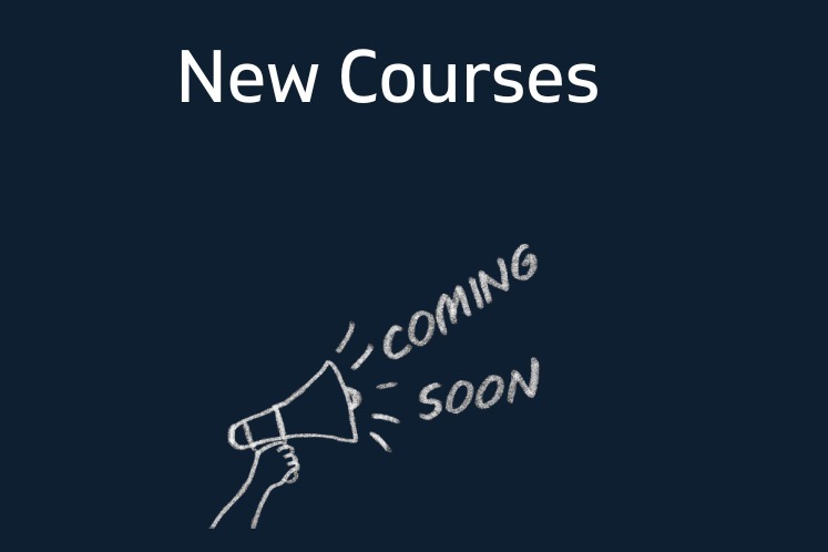 New courses announcement